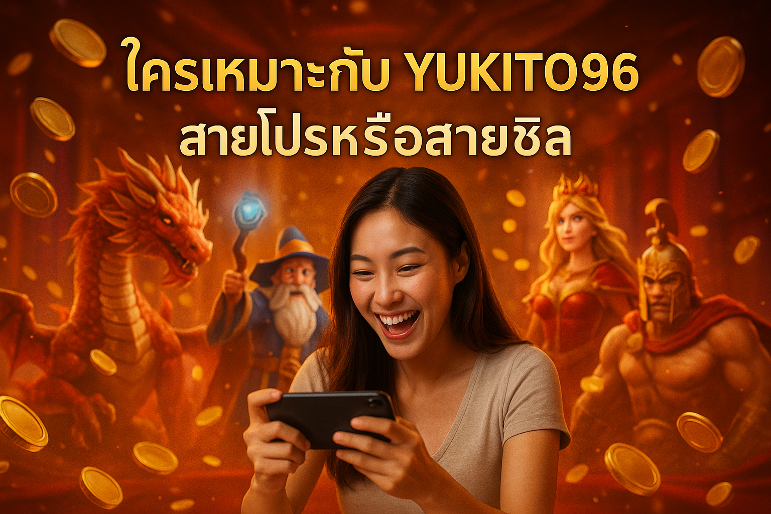 ใครเหมาะกับ YUKITO96 สายโปรหรือสายชิล มาหาคำตอบที่นี่!