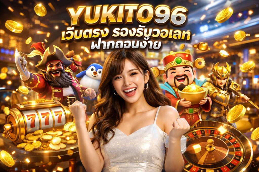 YUKITO96 เว็บตรง รองรับวอเลท ฝากถอนง่าย