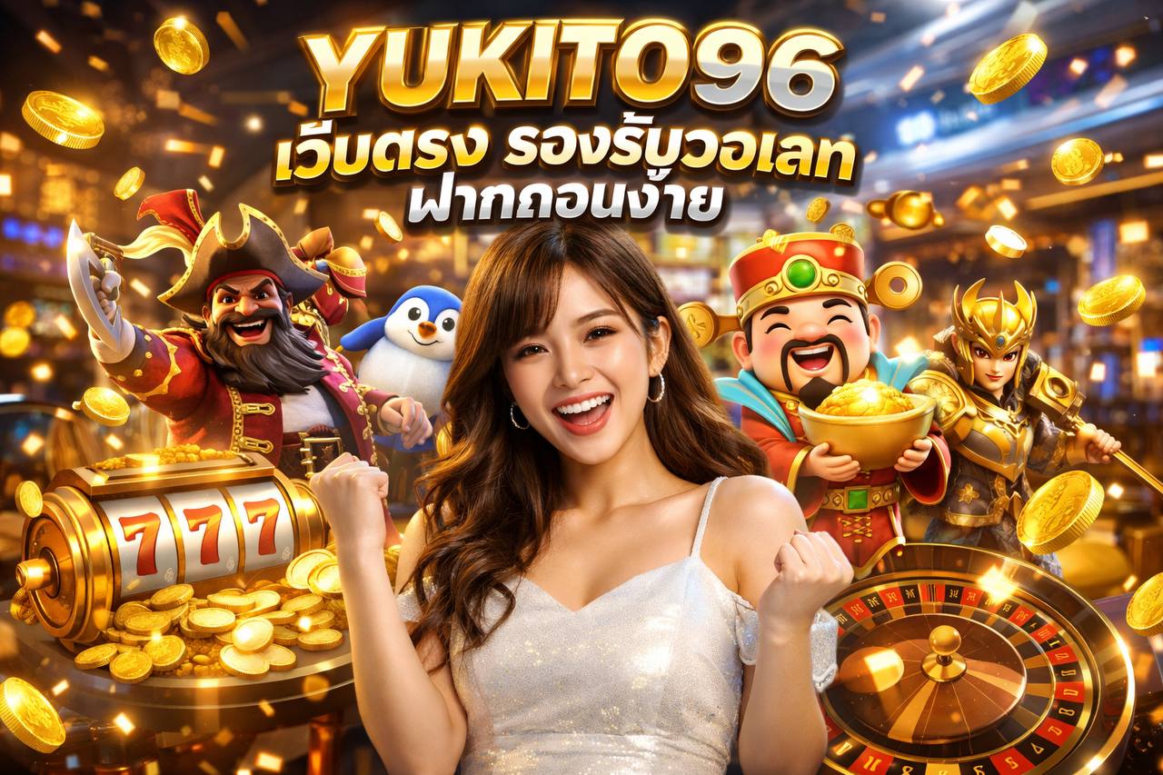 YUKITO96 เว็บตรง รองรับวอเลท ฝากถอนง่าย